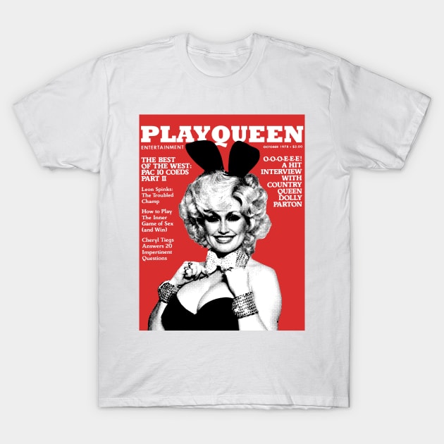 Playqueen Dolly Parton T-Shirt by Suksesno Aku Gusti